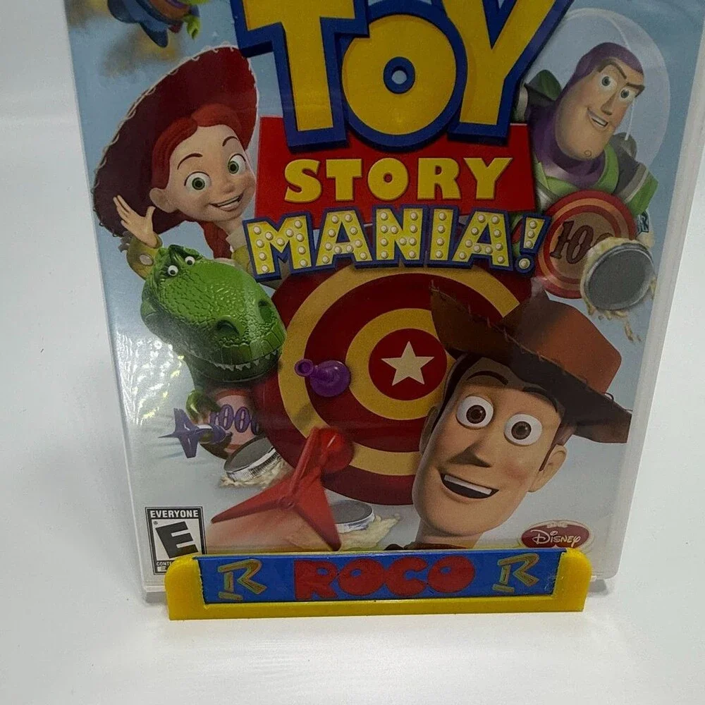 Toy Story Mania! Wii (Nintendo Wii, 2009) Complete W/ Manual